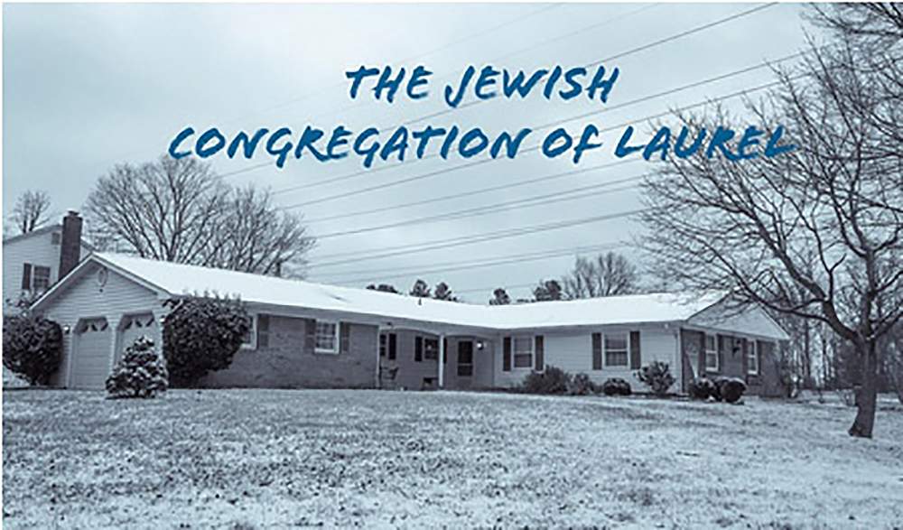 Original home of Oseh Shalom Synagogue in a Laurel house